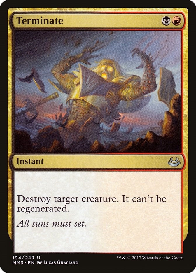 Terminate (194) (Modern Masters 2017)