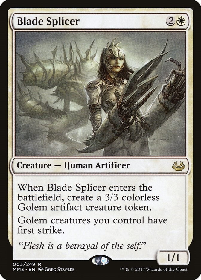 Blade Splicer (3) (Modern Masters 2017)