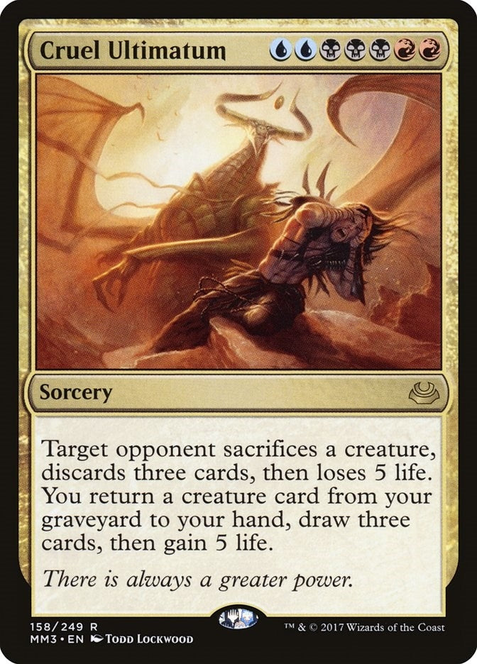 Cruel Ultimatum (158) (Modern Masters 2017)