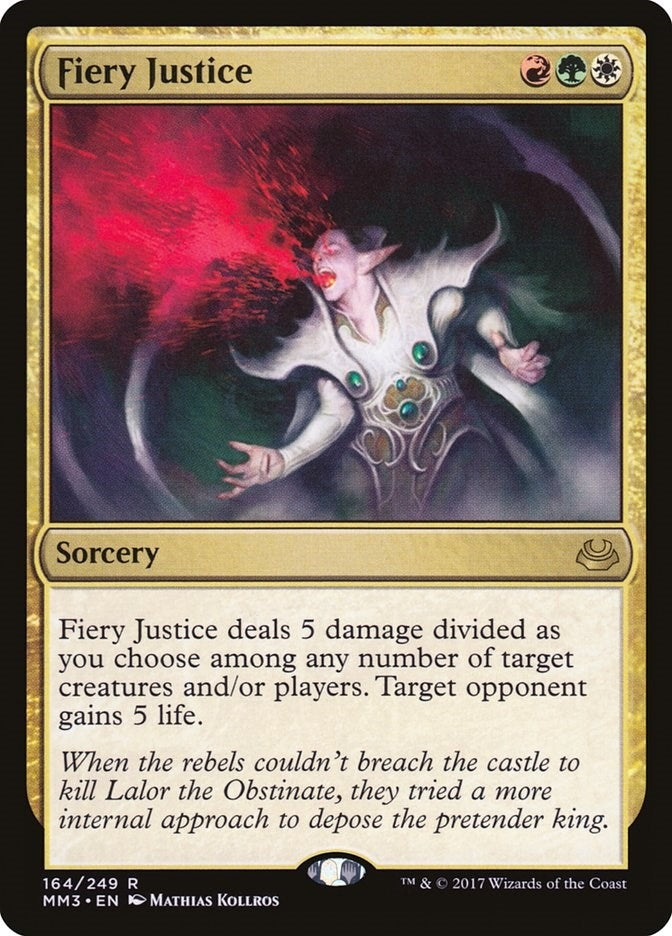 Fiery Justice (164) (Modern Masters 2017)