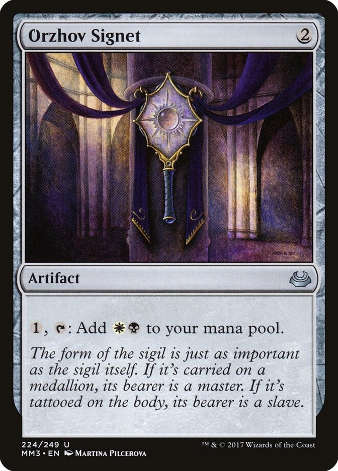 Orzhov Signet (224) (Modern Masters 2017)