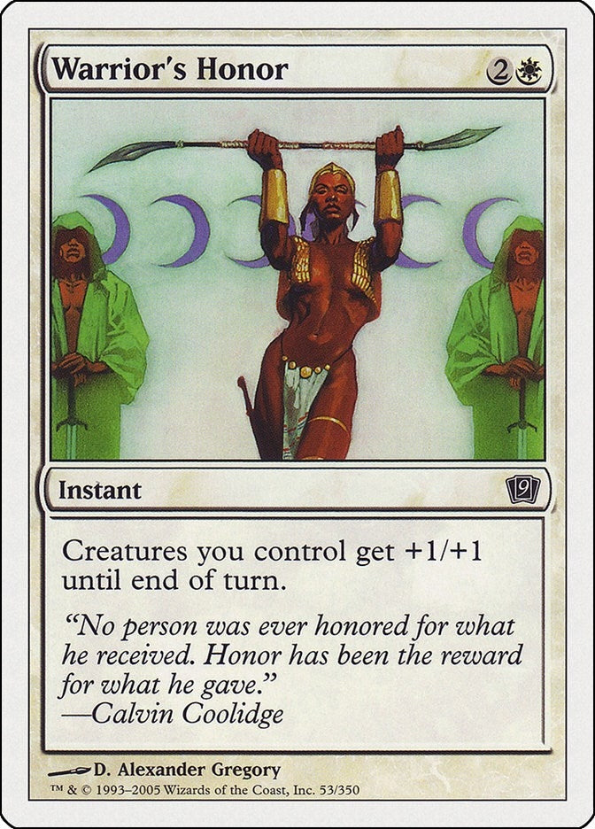 Warrior's Honor (53) (9th Edition)
