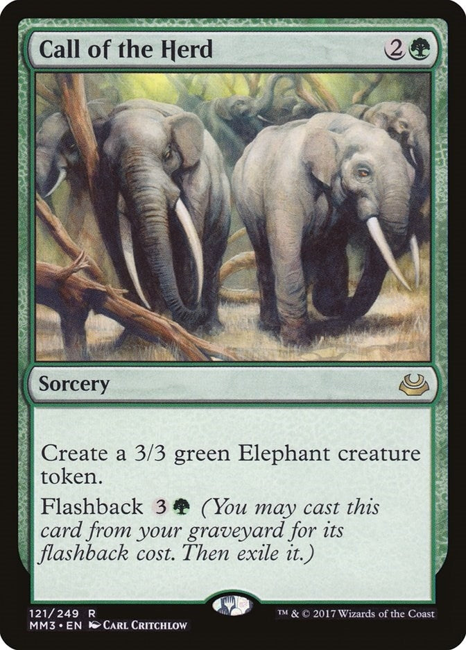 Call of the Herd (121) (Modern Masters 2017)