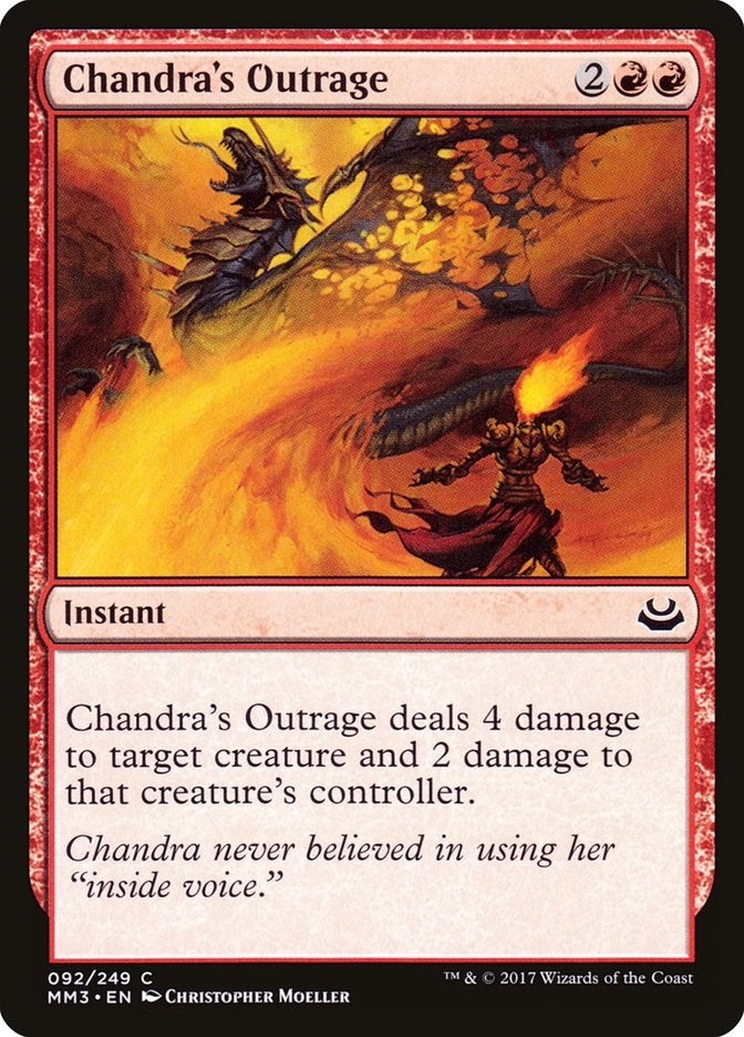 Chandra's Outrage (92) (Modern Masters 2017)