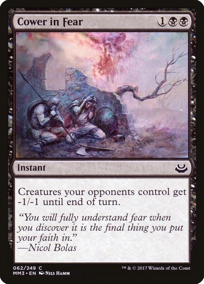 Cower in Fear (62) (Modern Masters 2017)
