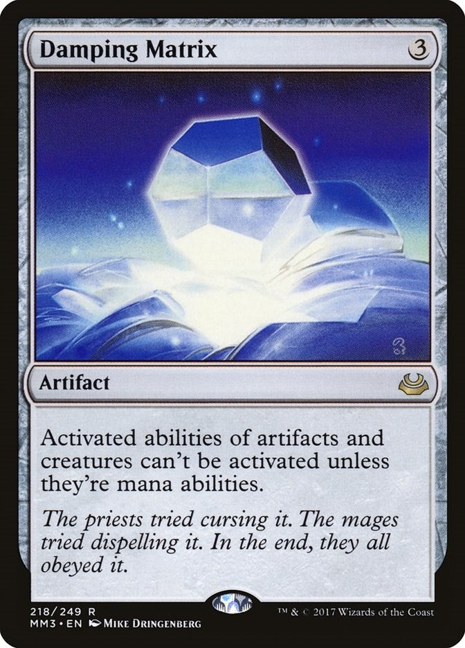 Damping Matrix (218) (Modern Masters 2017)