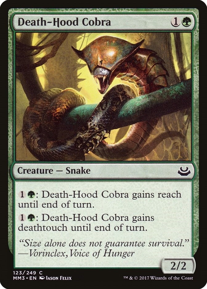 Death-Hood Cobra (123) (Modern Masters 2017)