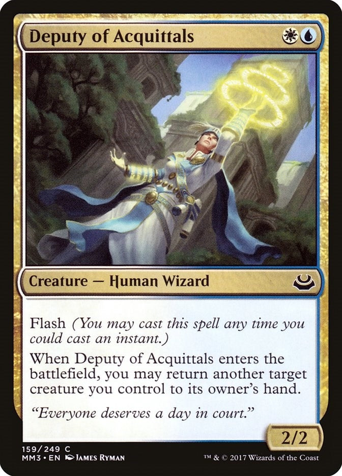 Deputy of Acquittals (159) (Modern Masters 2017)