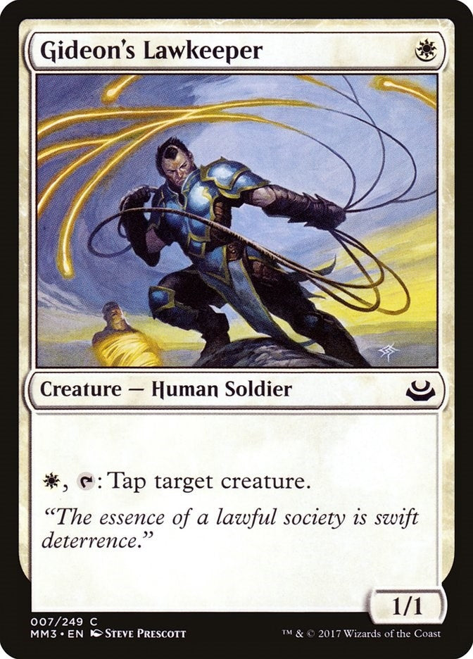 Gideon's Lawkeeper (7) (Modern Masters 2017)