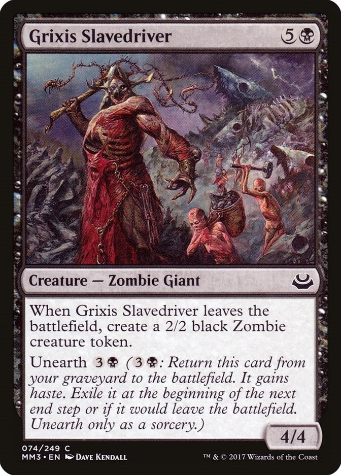 Grixis Slavedriver (74) (Modern Masters 2017)