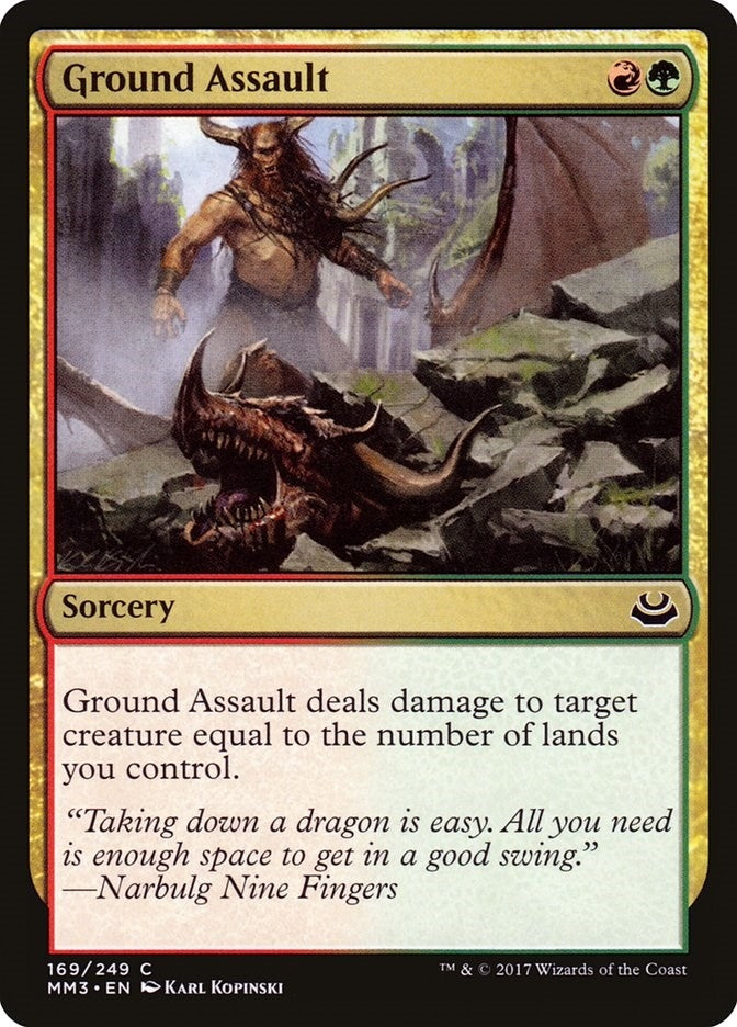 Ground Assault (169) (Modern Masters 2017)