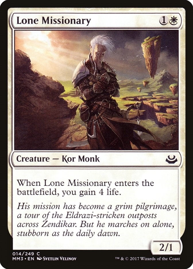 Lone Missionary (14) (Modern Masters 2017)