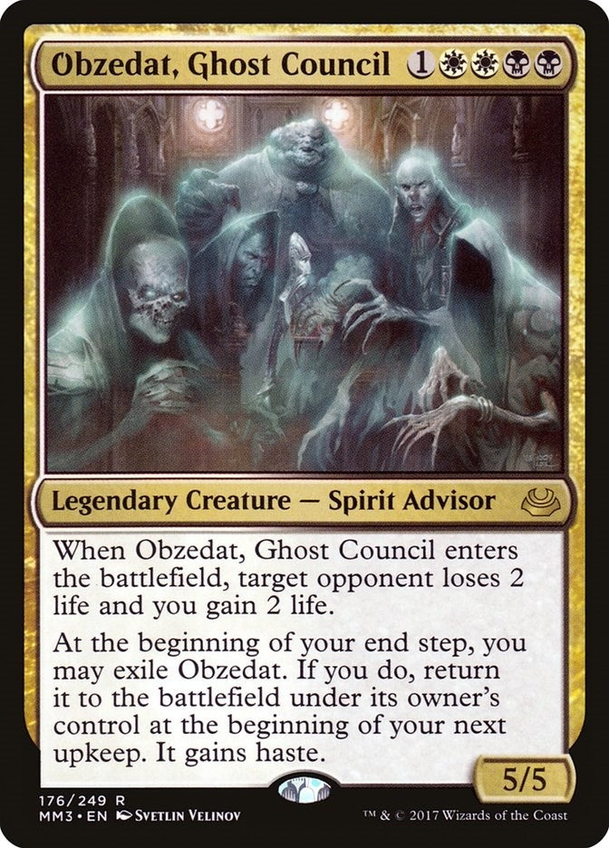 Obzedat, Ghost Council (176) (Modern Masters 2017)
