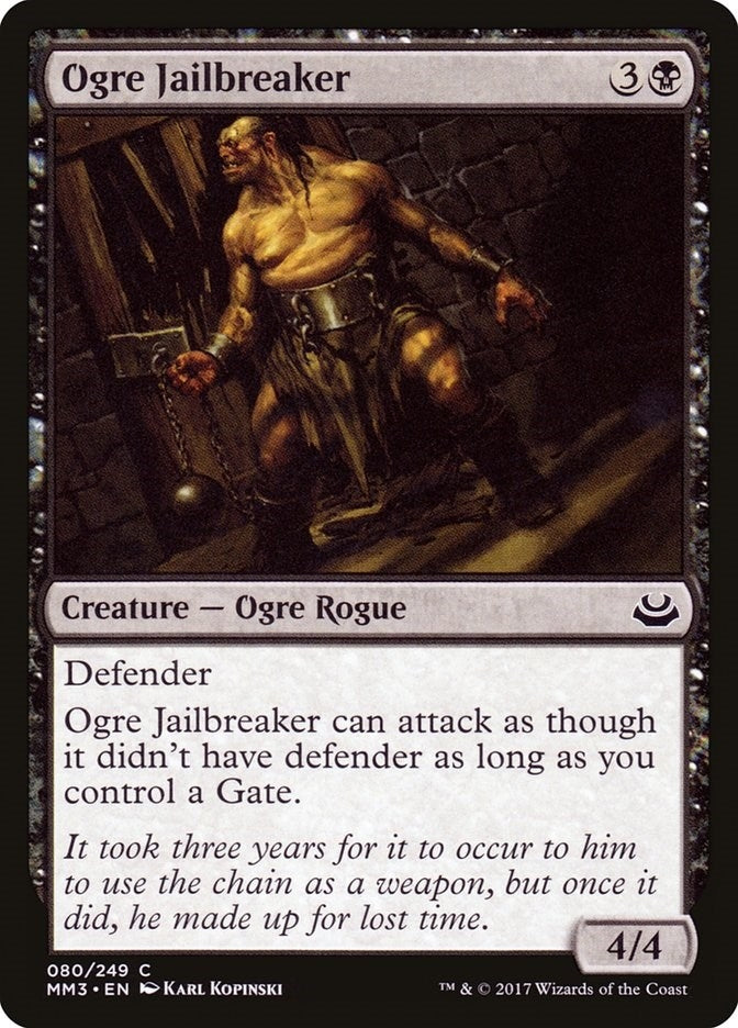 Ogre Jailbreaker (80) (Modern Masters 2017)