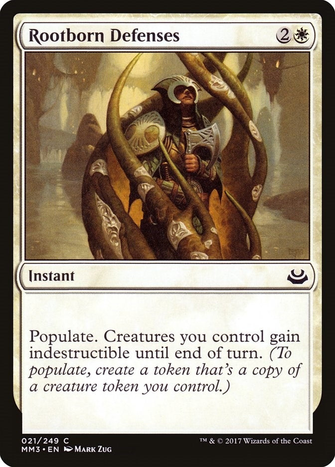 Rootborn Defenses (21) (Modern Masters 2017)
