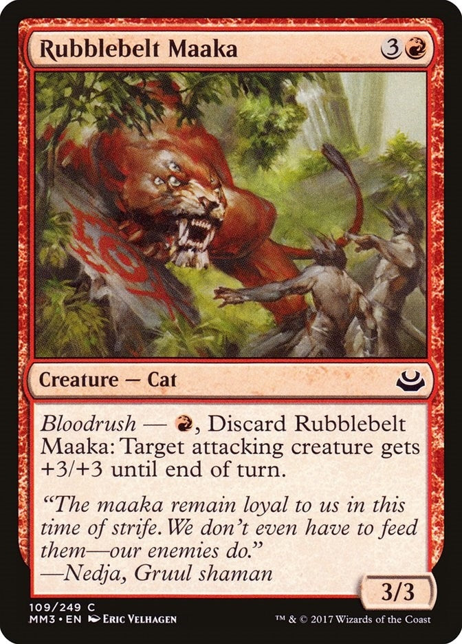 Rubblebelt Maaka (109) (Modern Masters 2017)