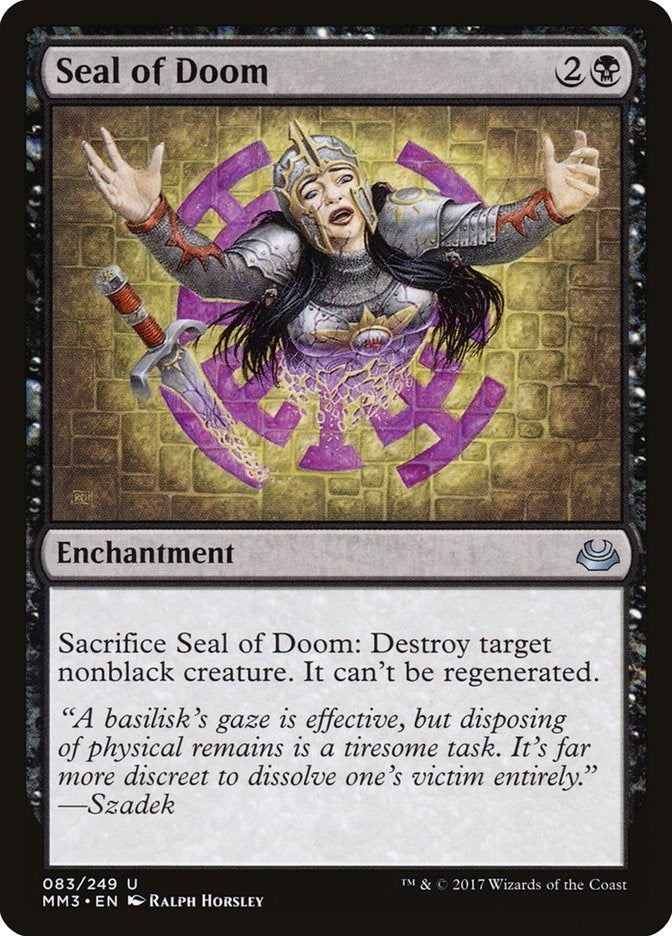 Seal of Doom (83) (Modern Masters 2017)