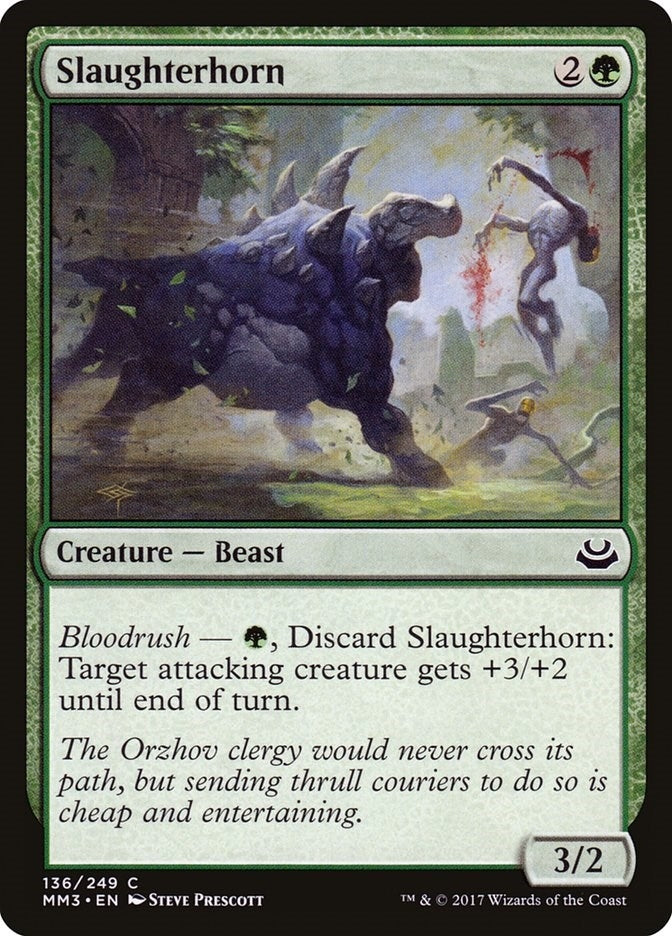 Slaughterhorn (136) (Modern Masters 2017)