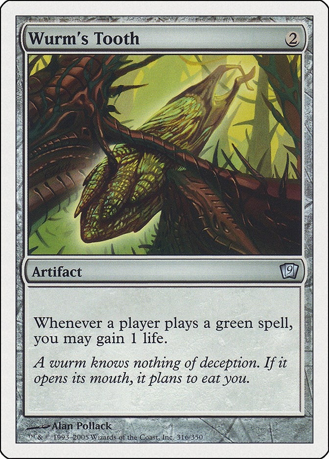 Wurm's Tooth (316) (9th Edition)