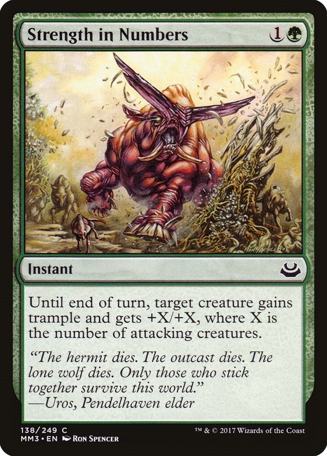 Strength in Numbers (138) (Modern Masters 2017)