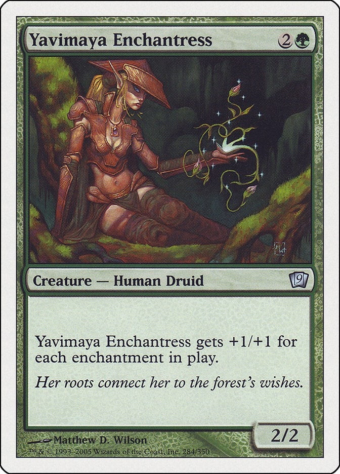 Image for Yavimaya Enchantress (284) [9ED]