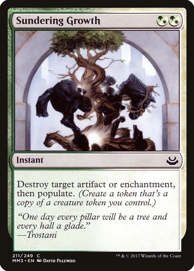 Sundering Growth (211) (Modern Masters 2017)