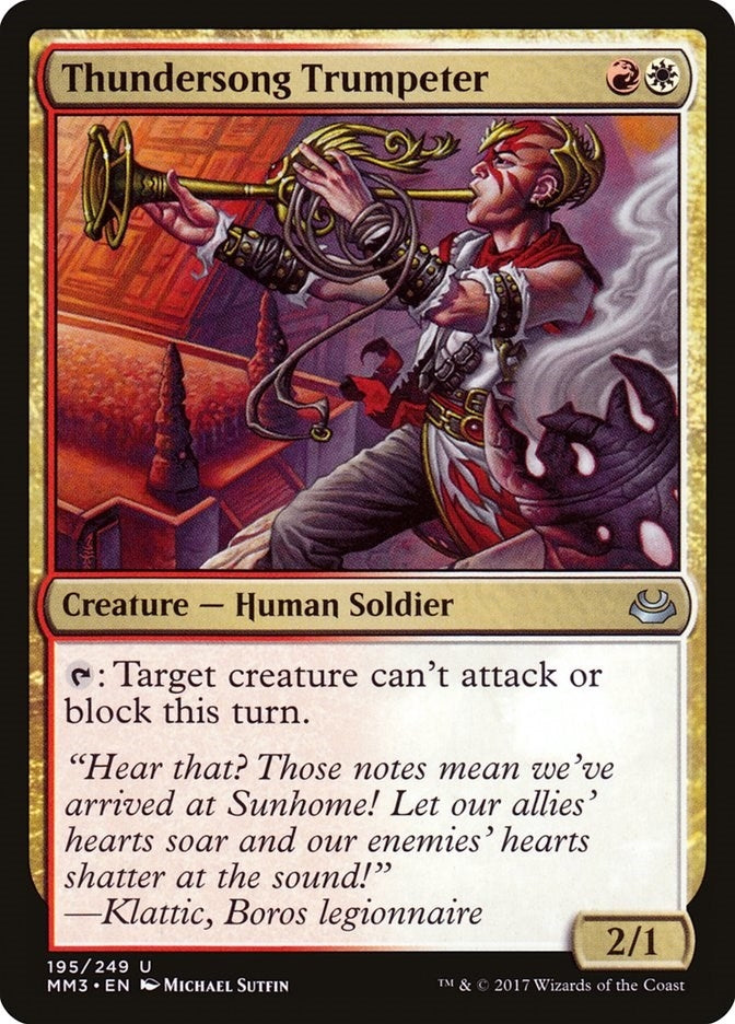 Thundersong Trumpeter (195) (Modern Masters 2017)