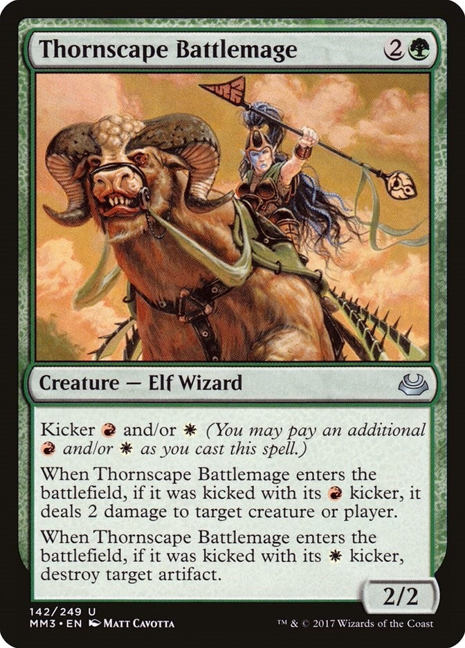 Thornscape Battlemage (142) (Modern Masters 2017)