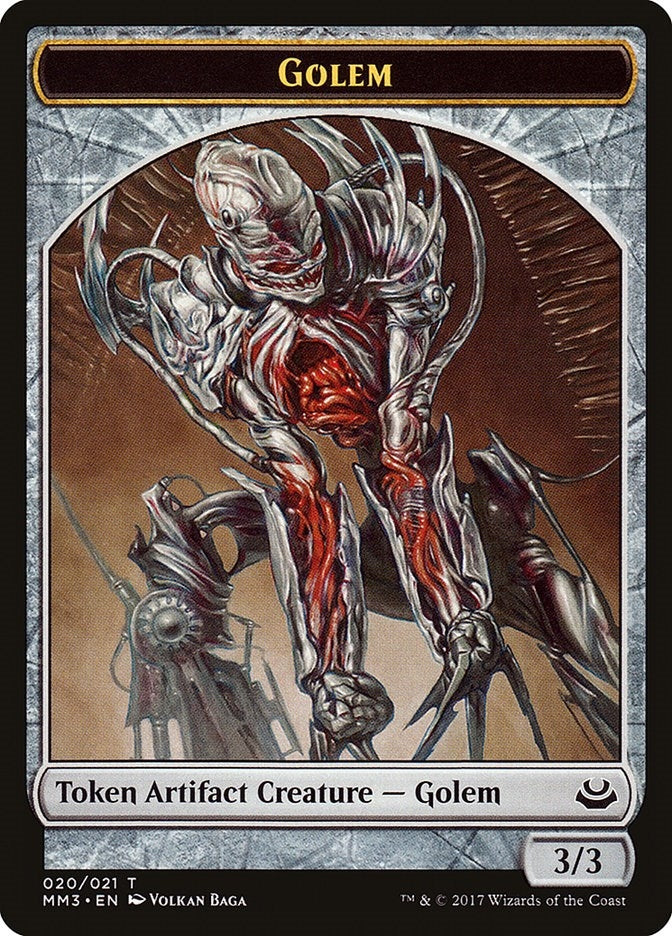 Golem Token (20) (Modern Masters 2017)