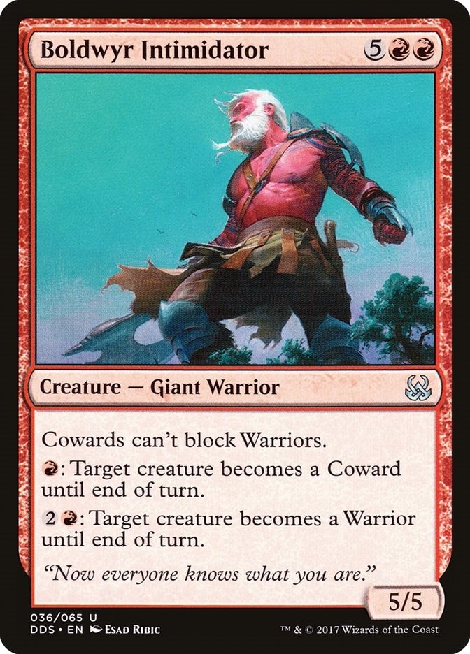 Boldwyr Intimidator (36) (Duel Decks: Mind vs. Might)