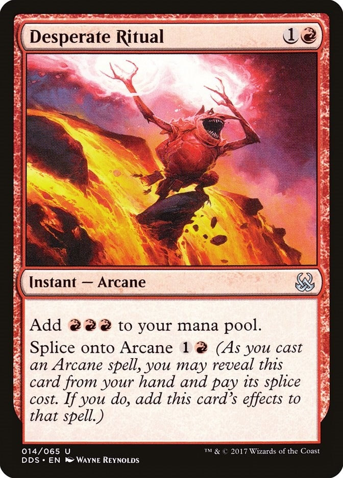Desperate Ritual (14) (Duel Decks: Mind vs. Might)