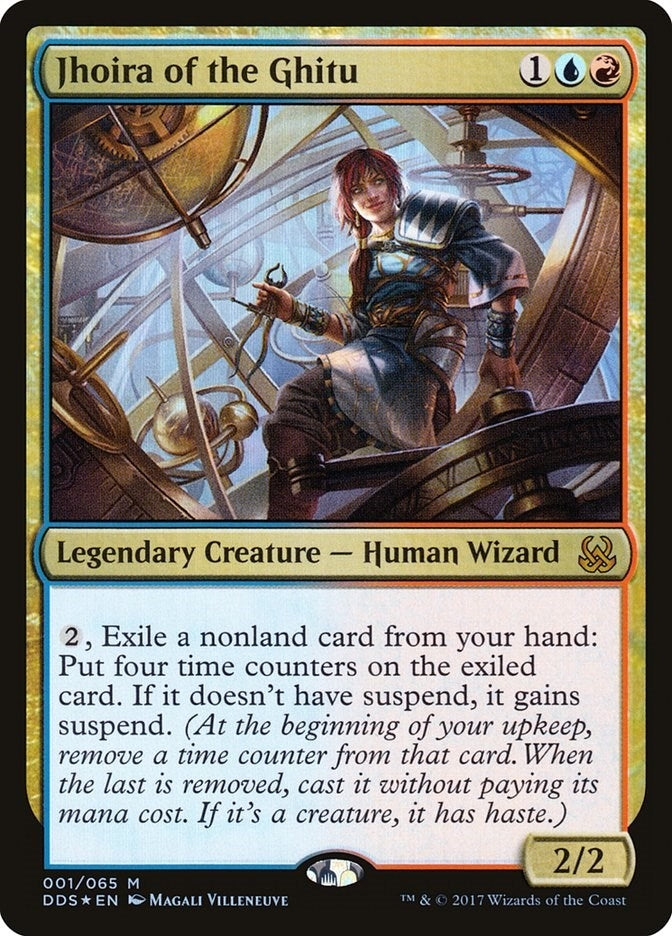 Jhoira of the Ghitu (1) (Duel Decks: Mind vs. Might)
