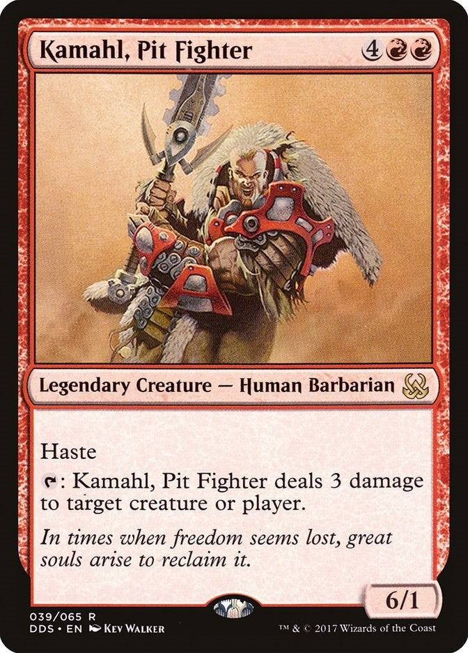 Kamahl, Pit Fighter (39) (Duel Decks: Mind vs. Might)