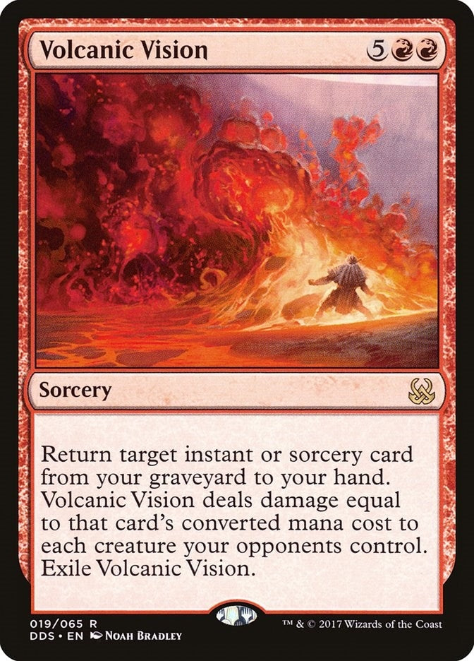 Image for Volcanic Vision (19) - Magic: The Gathering