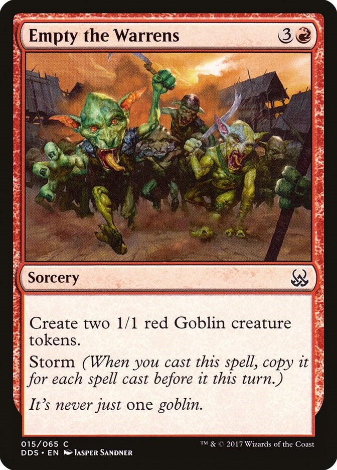 Empty the Warrens (15) (Duel Decks: Mind vs. Might)
