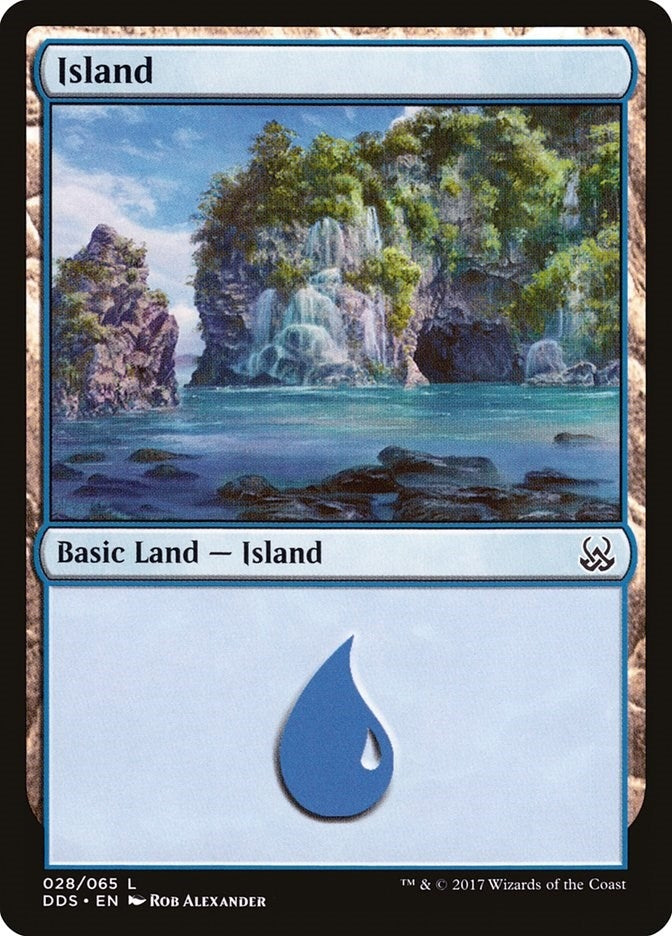 Island (028) (28) (Duel Decks: Mind vs. Might)