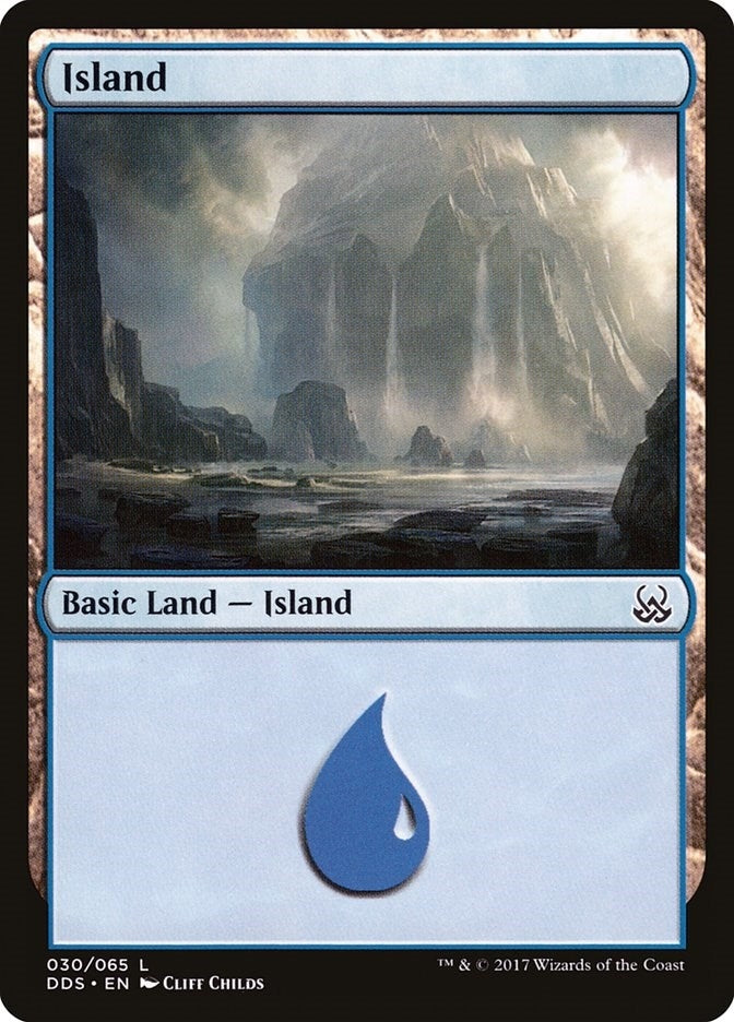 Island (030) (30) (Duel Decks: Mind vs. Might)