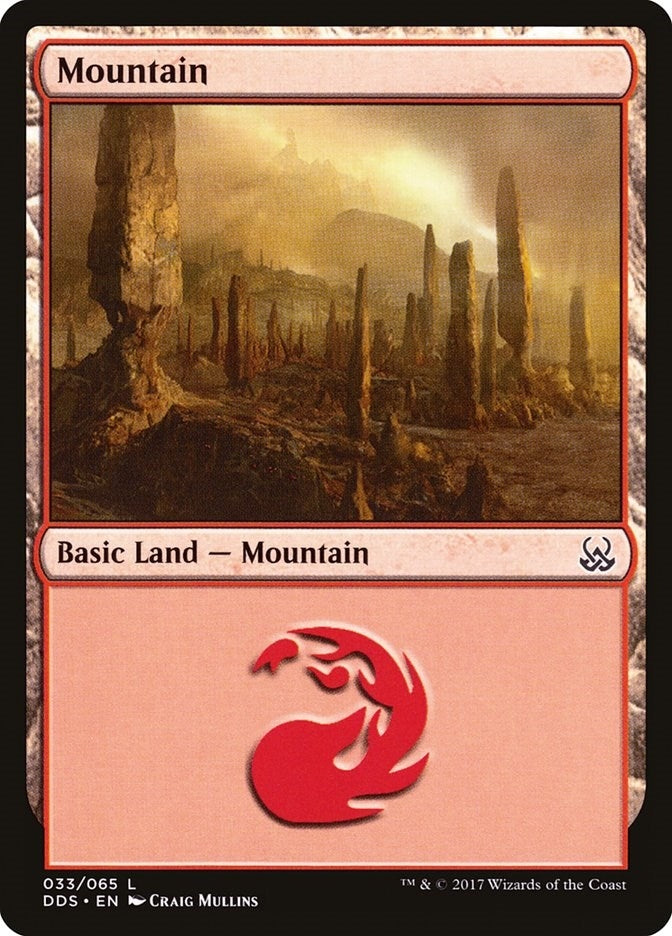 Mountain (033) (33) (Duel Decks: Mind vs. Might)