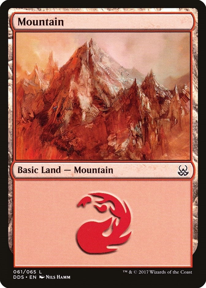 Mountain (061) (61) (Duel Decks: Mind vs. Might)