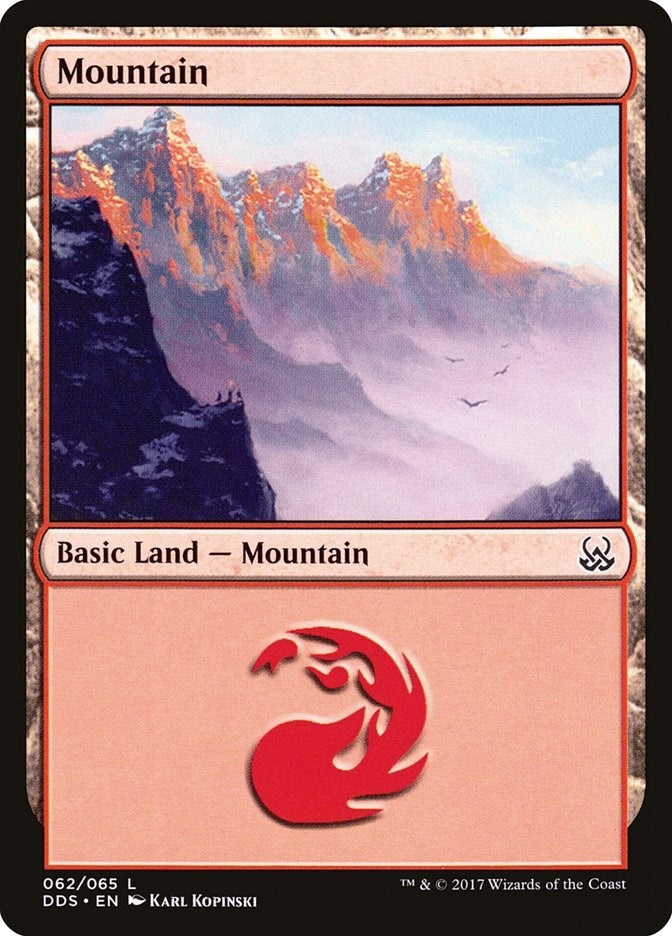 Mountain (062) (62) (Duel Decks: Mind vs. Might)