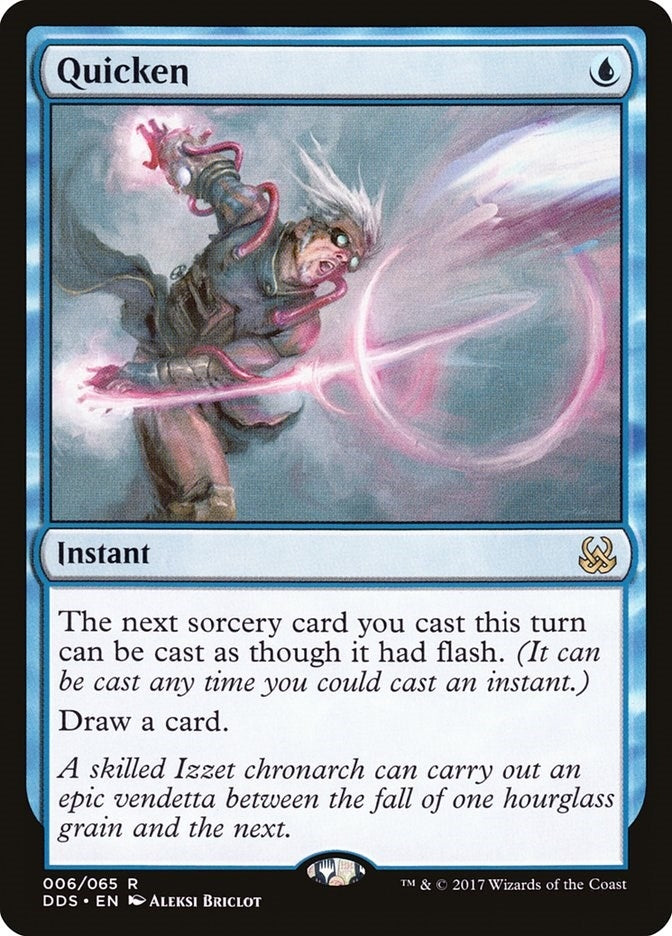 Quicken (6) (Duel Decks: Mind vs. Might)