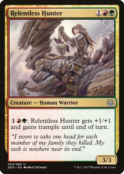 Relentless Hunter (54) (Duel Decks: Mind vs. Might)