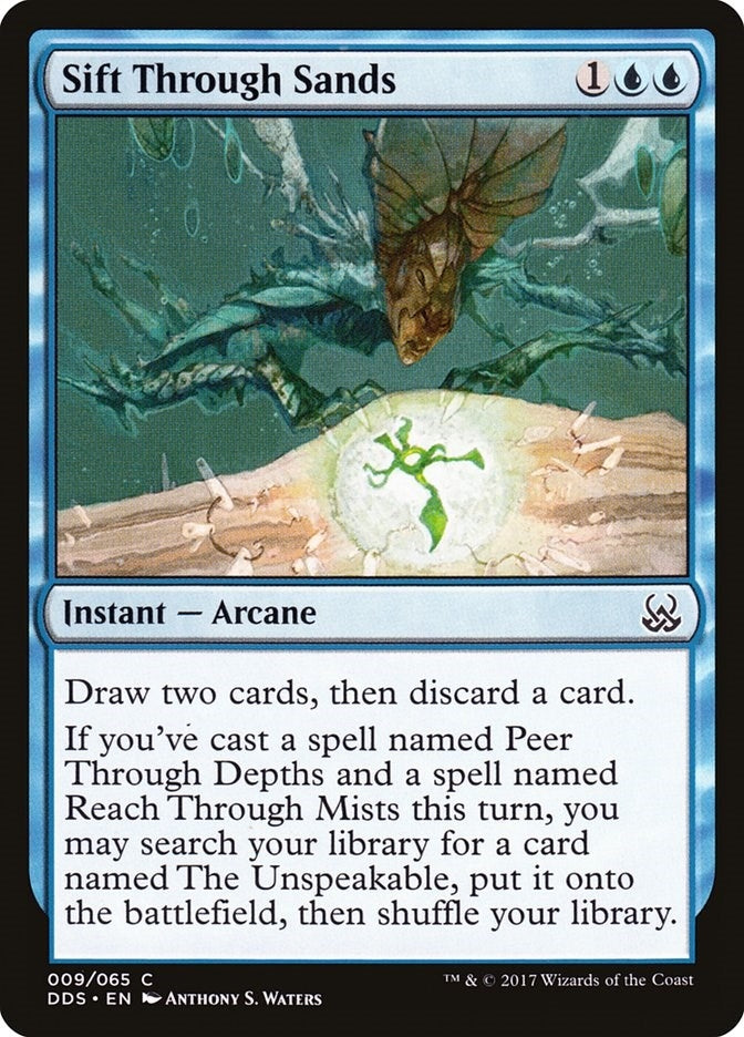 Sift Through Sands (9) (Duel Decks: Mind vs. Might)