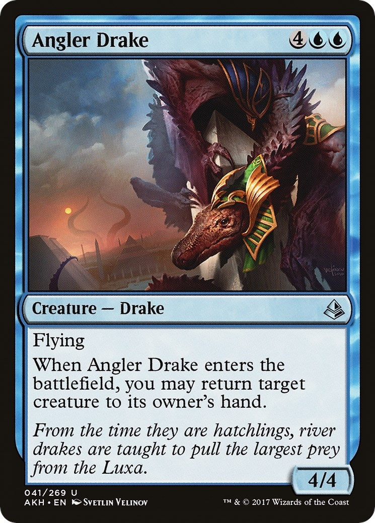 Angler Drake (41) (Amonkhet)