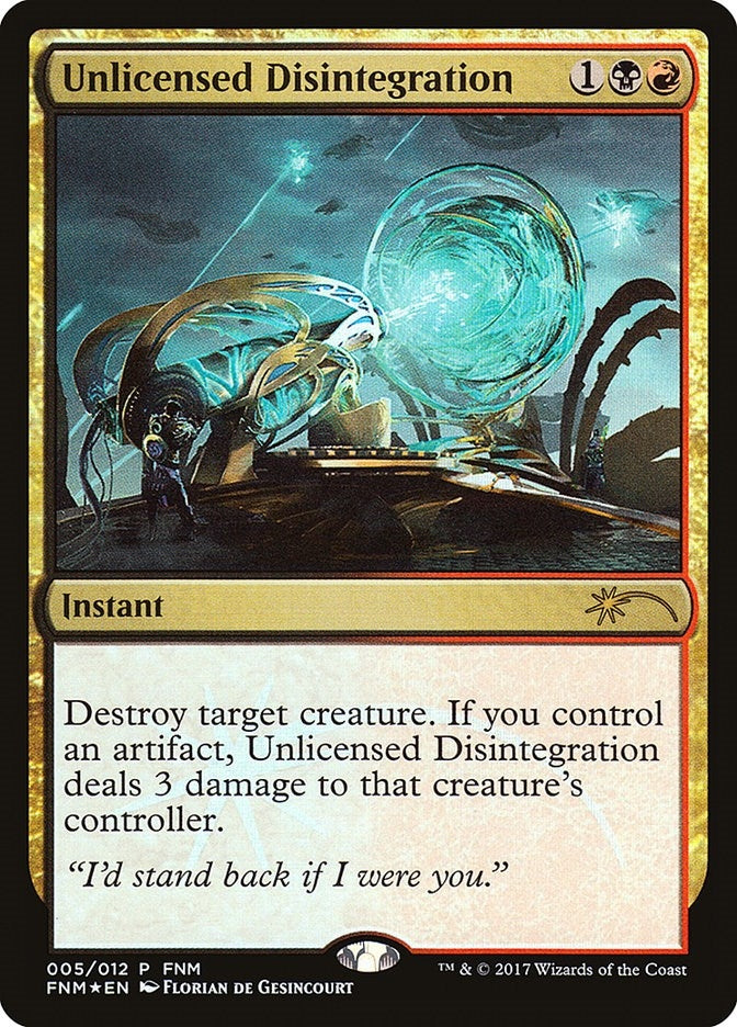 Unlicensed Disintegration (5)