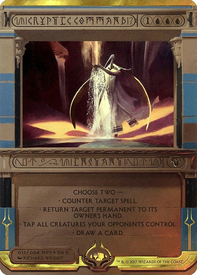 Cryptic Command (11) (Masterpiece Series: Amonkhet Invocations)
