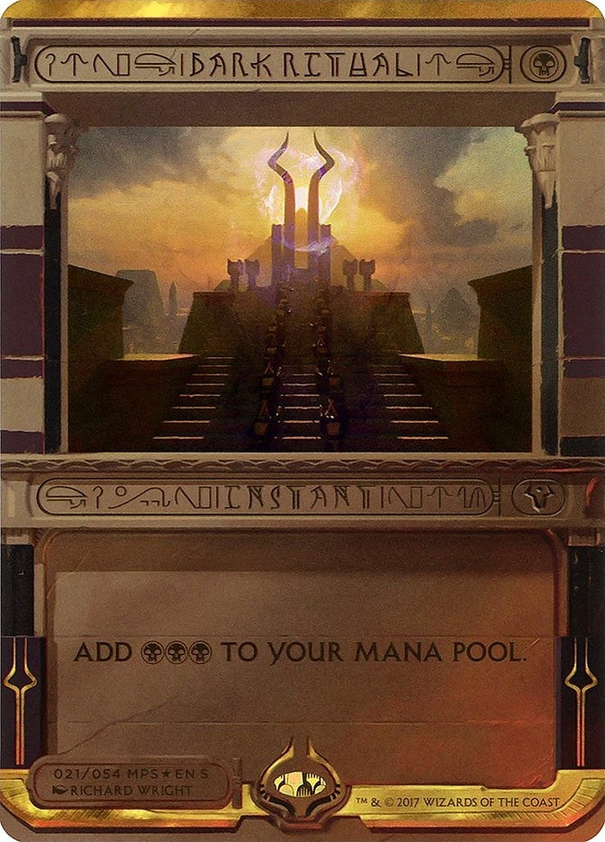 Dark Ritual (21) (Masterpiece Series: Amonkhet Invocations)