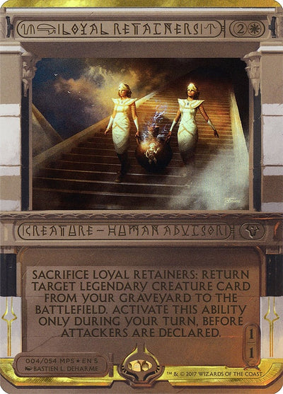 Loyal Retainers (4) (Masterpiece Series: Amonkhet Invocations)