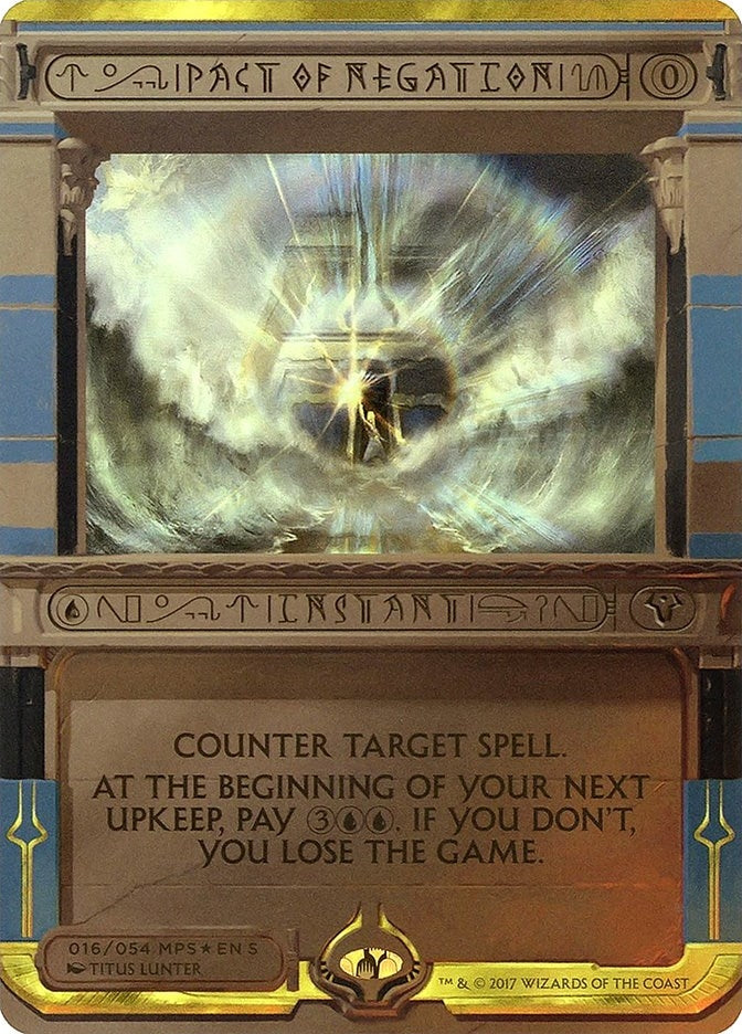 Pact of Negation (16) (Masterpiece Series: Amonkhet Invocations)