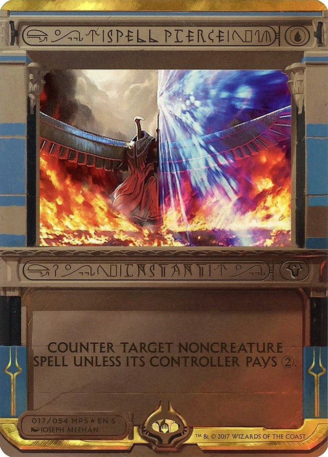 Spell Pierce (17) (Masterpiece Series: Amonkhet Invocations)